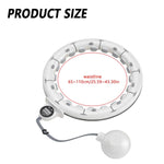 Smart Weighted Hula Hoop – Fitness & Massage Exercise Hoop with Counter