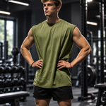 Men’s Quick Dry Mesh Tank Top | Breathable Sleeveless Workout Shirt