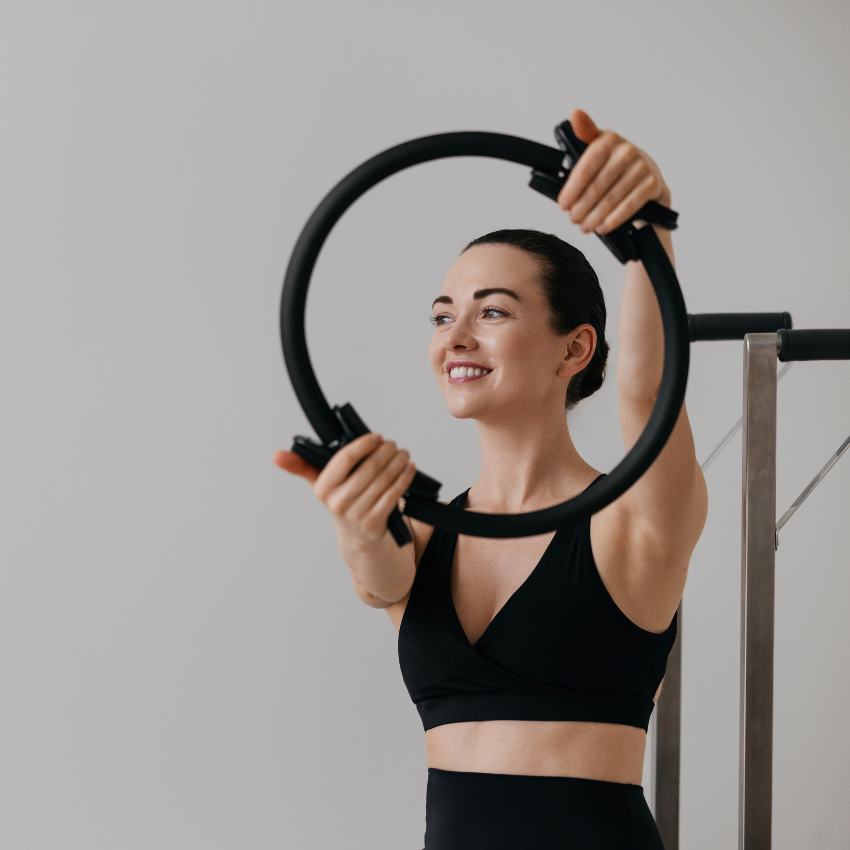 Yoga fitness pilates ring