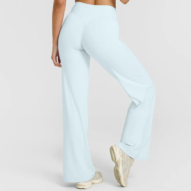  Advanced Light Blue Leg Yoga Pants 