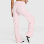  Advanced Light pink Leg Yoga Pants 