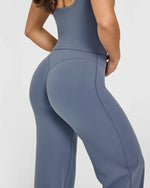  Advanced gray white Leg Yoga Pants  