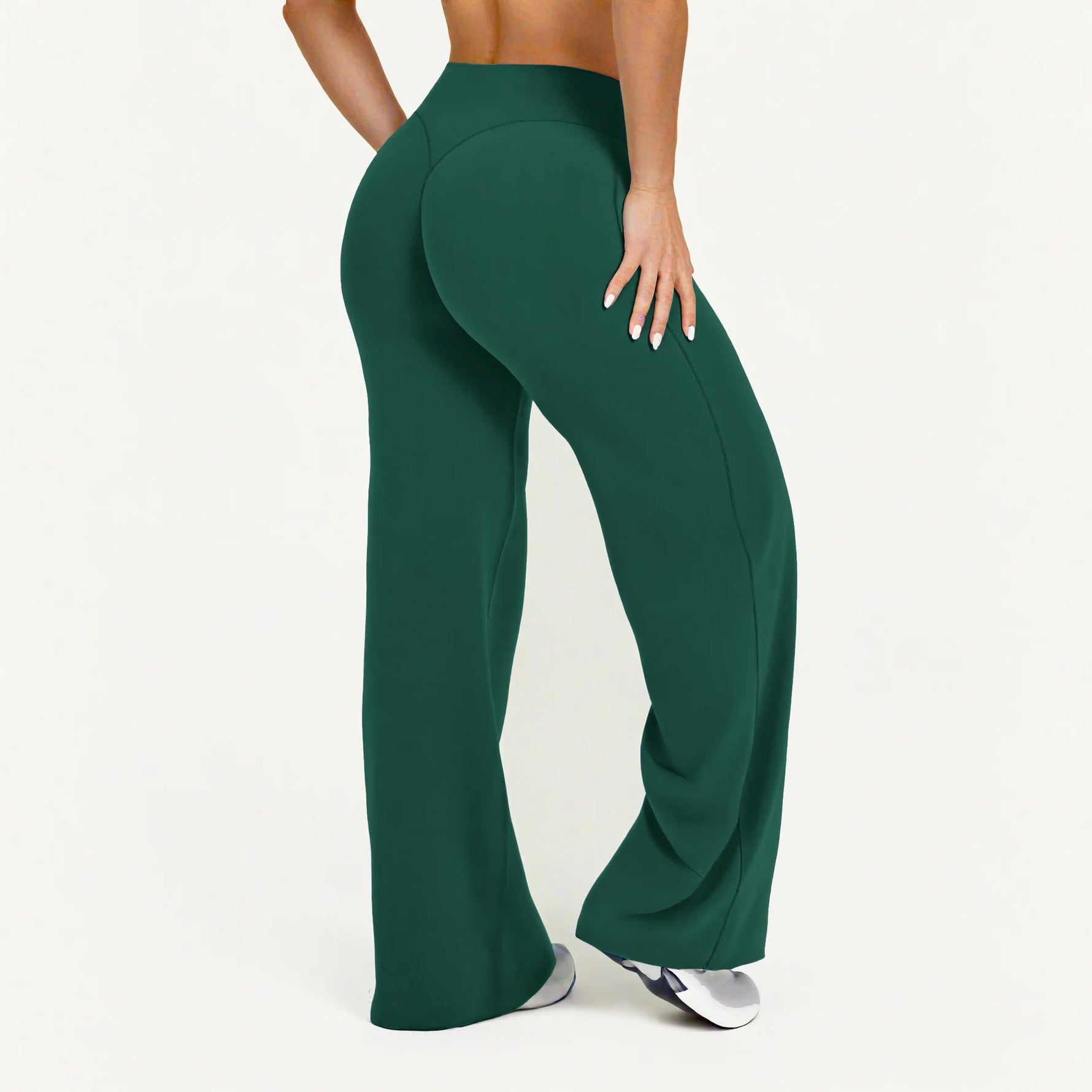 Forest Green Yoga Pants womens