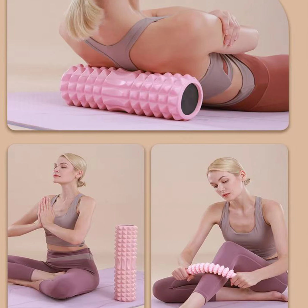High Density Foam Roller – Yoga, Pilates & Muscle Recovery
