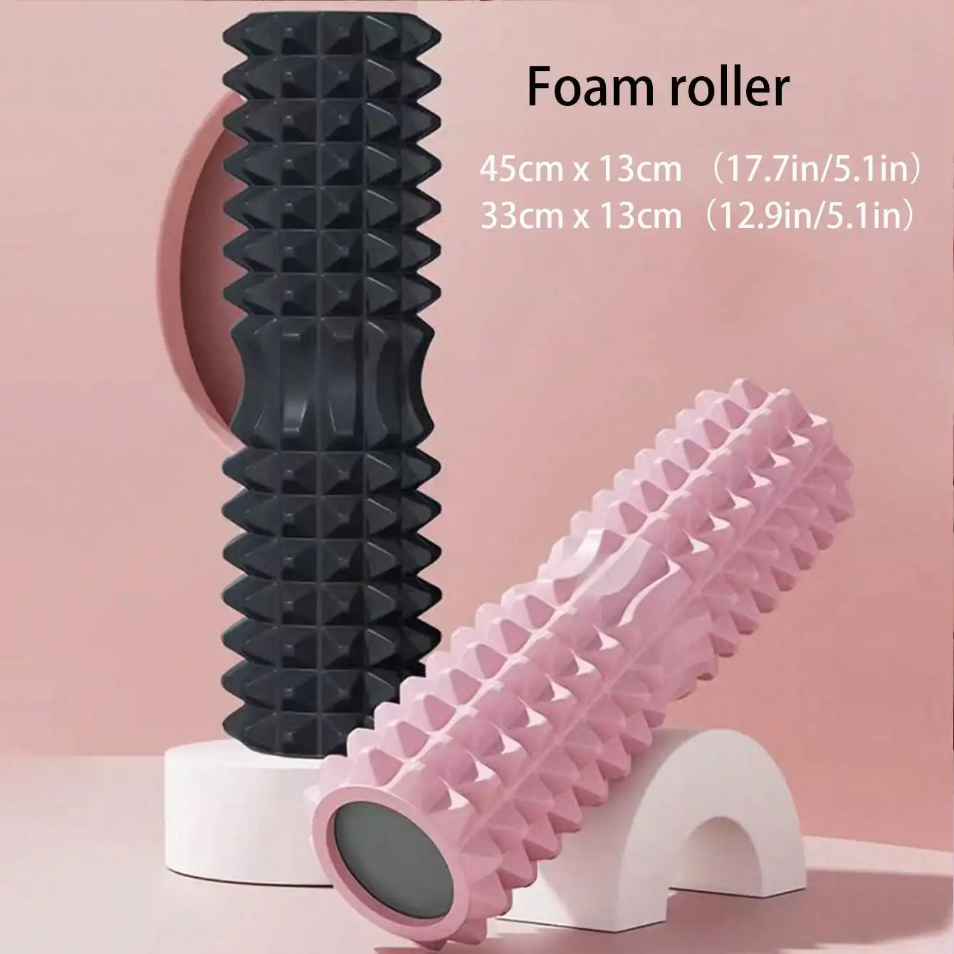 High Density Foam Roller – Yoga, Pilates & Muscle Recovery