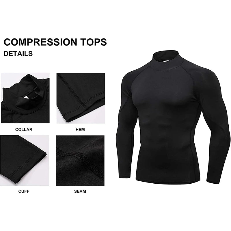 Best Compression Shirt for Men | Sleeveless Gym Compression Tank Top for Bodybuilding, Training & Running