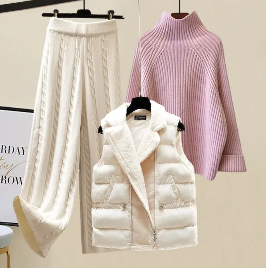 Women's Cozy 4-Piece Outfit Set