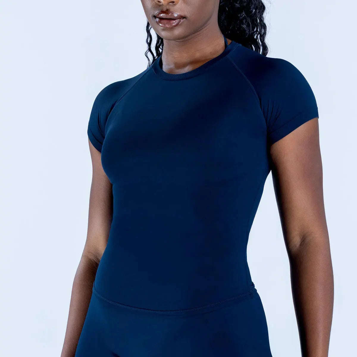 best workout tops blue
