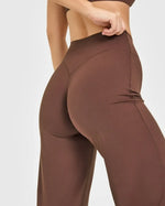 brown Yoga Pants womens