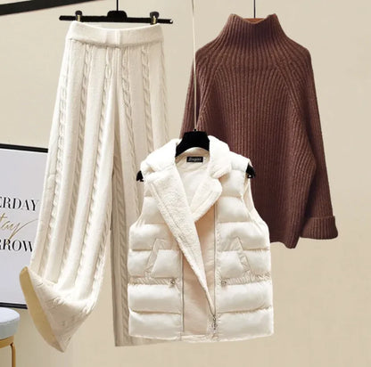 Women's Cozy 4-Piece Outfit Set