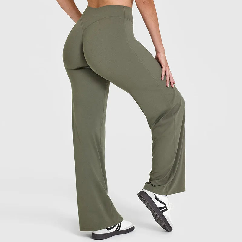 straight leg casual pants
